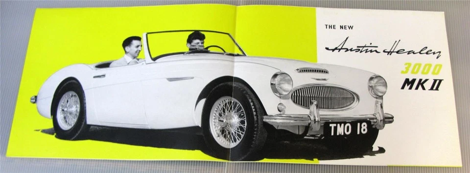 AUSTIN HEALEY 3000 Mk II Car Sales Brochure c1961 #2034 - Image 2 of 4