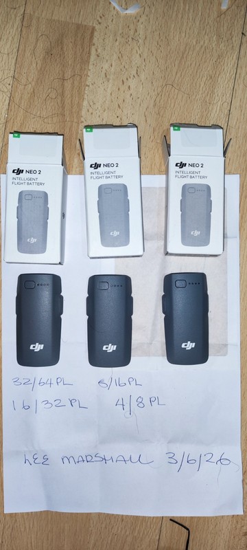 DJI Neo 2 Batteries