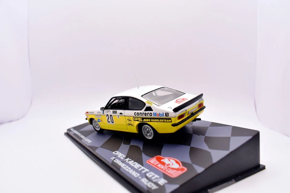 modellino auto rally scala 1:43 opel kadett GTE collezione modellismo diecast - Immagine 4 di 4