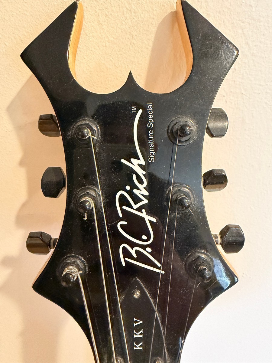 BC Rich Kerry King Signature KKV Flying V Black | eBay