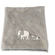 Cloud Island for Target gray elephants baby blanket boy girl unisex