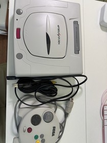 SEGA Sega Saturn NTSC-J Console Bundle w/ Controller, Cables & 6 games