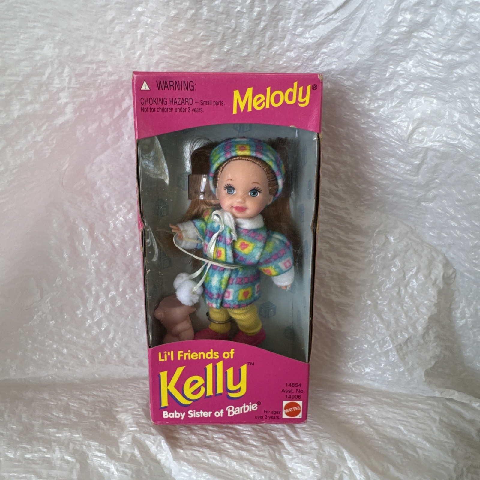 Li&rsquo;l Friends of Kelly Melody Doll Mattel Baby Sister of Ba