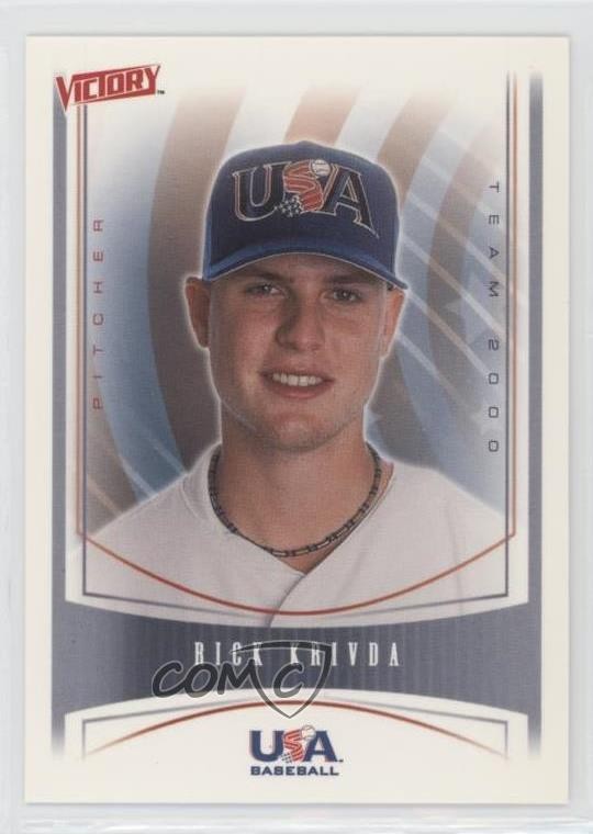 2000 Upper Deck Victory Team 2000 Rick Krivda #443 v6g