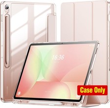 Case for Galaxy Tab S10 FE Plus 2025 13.1 Inch Slim Tri-fold Clear Case with S P