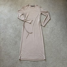 Vero Moda M Beige Tan Long Sleeve Maxi Dress ...
