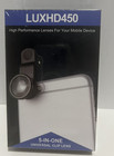 Universal 5-in-1 Photo Clip Lens Luxhd450 -Tablets-Cell Phone-Fisheye New Sealed