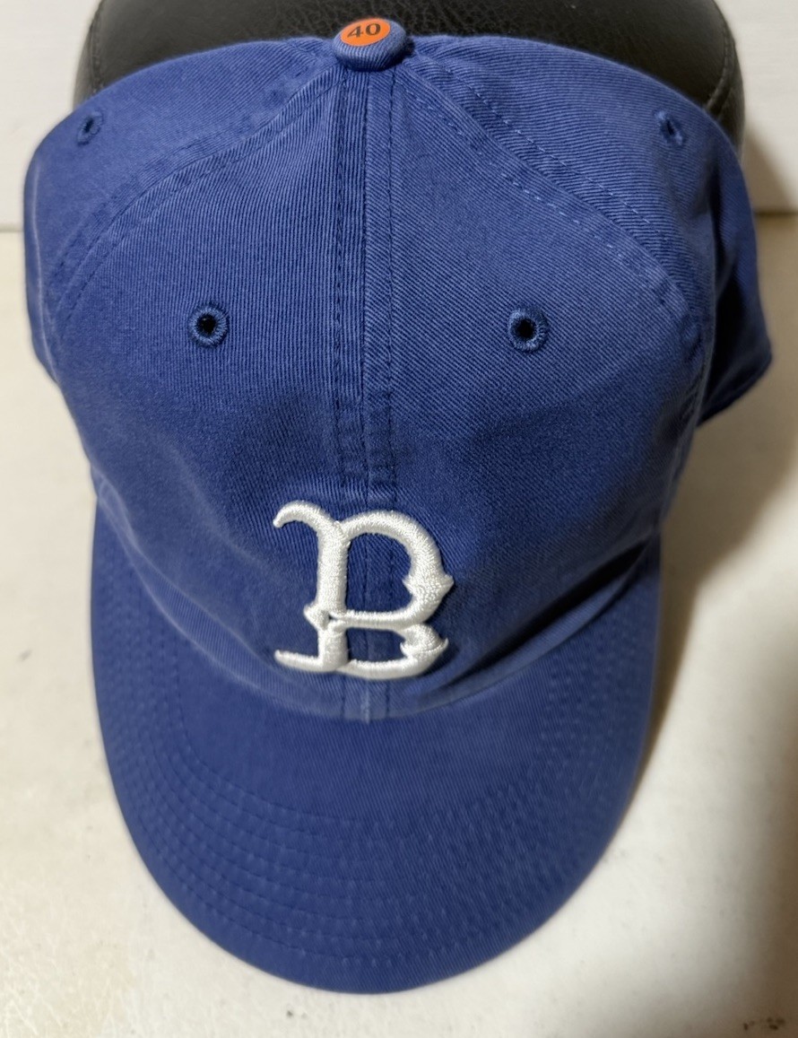 Vintage Twins Enterprise The Franchise Brooklyn Dodgers Fitted Hat Blue Medium