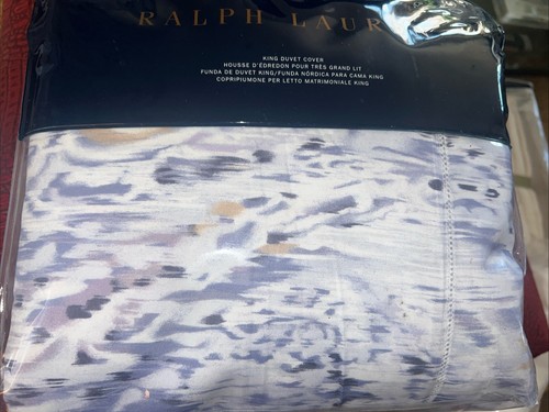 Ralph Lauren Home King Duvet Cover Lorelai Periwinkle - Picture 1 of 5