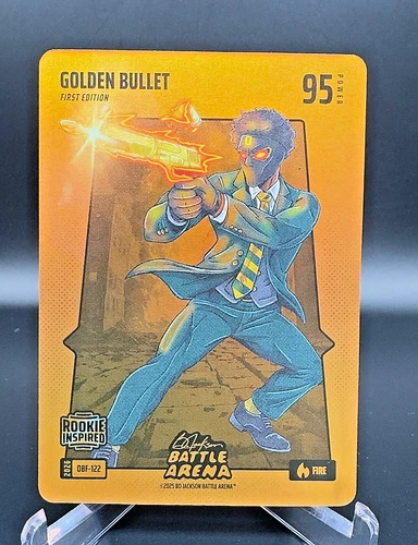 2026 Bo Jackson Battle Arena `Golden Bullet` Matthew Golden Orange Battlefoil