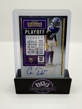 2020 Panini Contenders - Rookie Ticket Cameron Dantzler #179 (AU, RC)