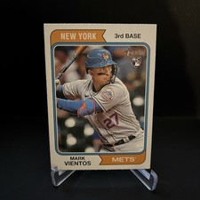 2023 Topps Heritage Mark Vientos #124 New York Mets