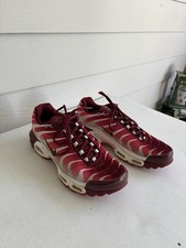 Nike Air Max Plus TN Red Gradient Mens 10.5 AQ0237-101 Running Shoes