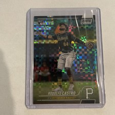 2022 Topps Stadium Club Chrome Rodolfo Castro X-fractor