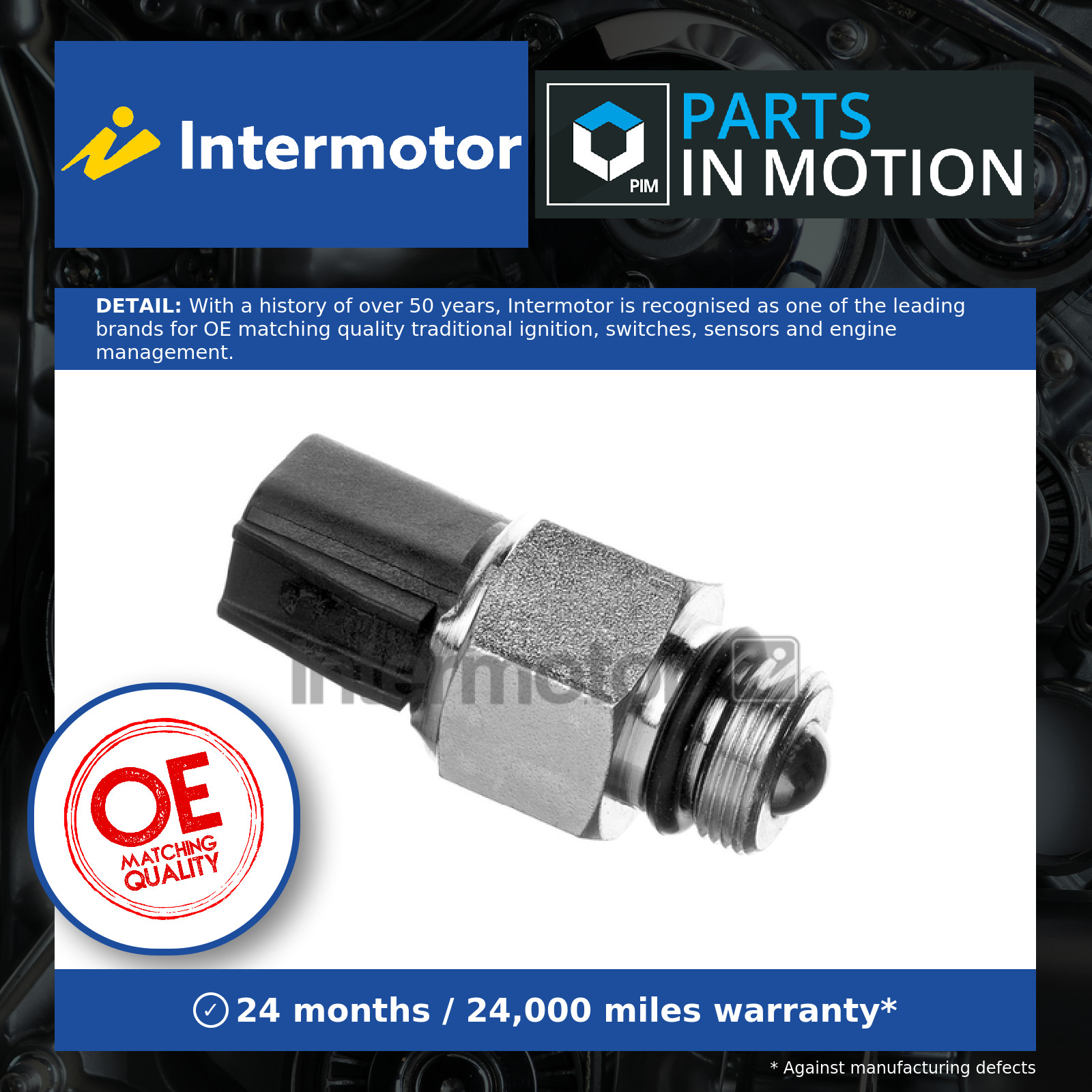 Reverse Light Switch 54788 Intermotor 1227274 1406051 1444282 1805255 Quality