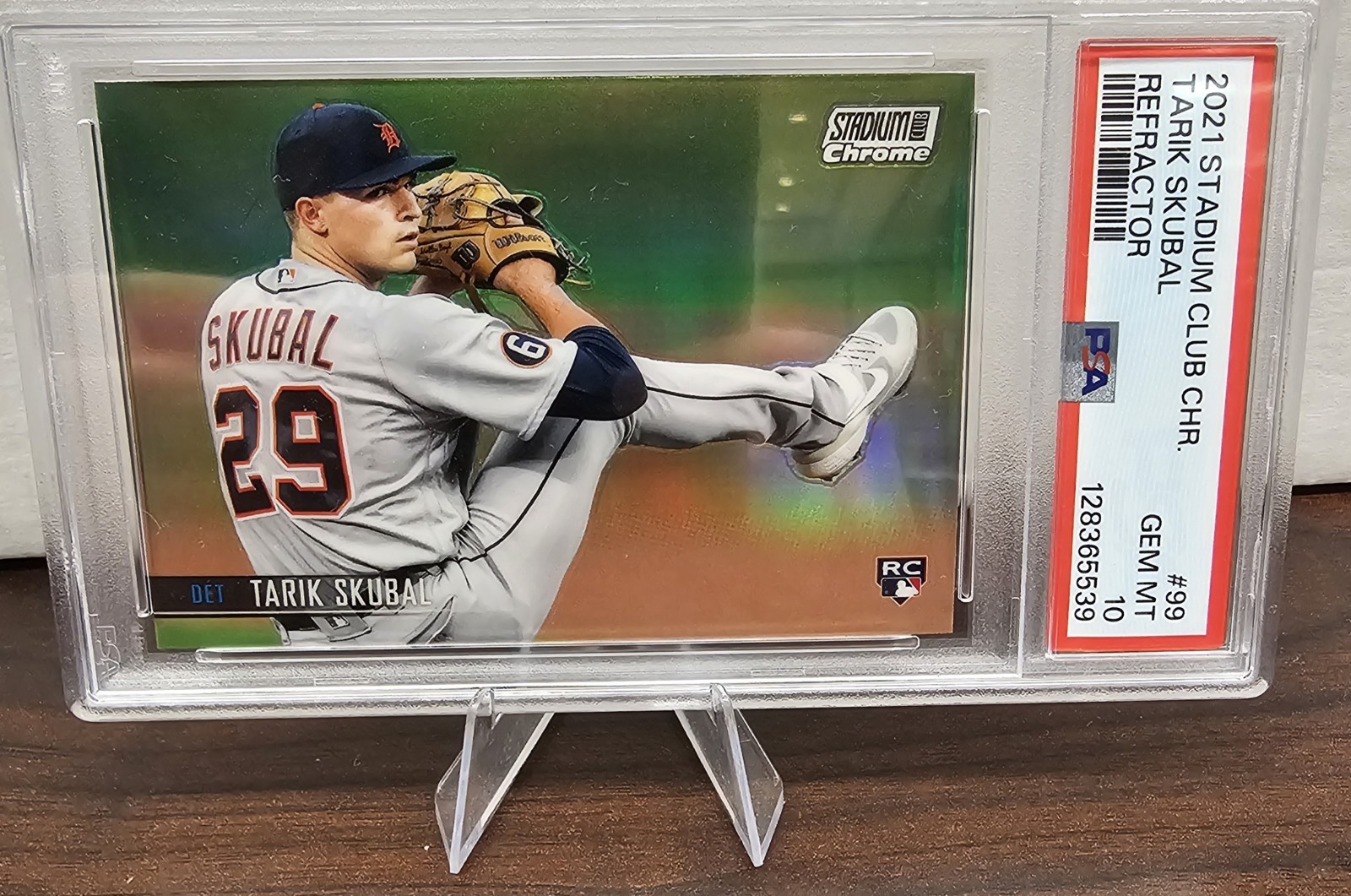 2021 Topps Stadium Club Chrome - Tarik Skubal #99 (RC) Refractor