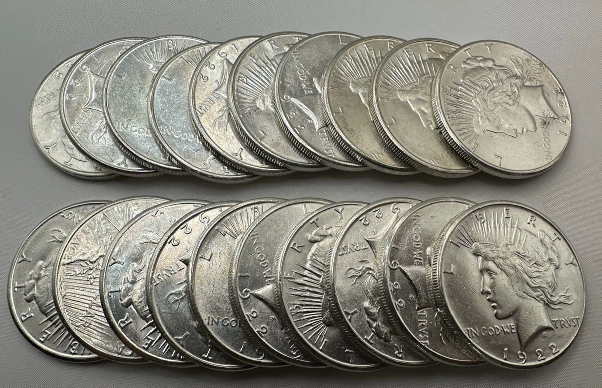 1922年・1924年 平和銀貨 3枚セット 1922 和平美元| eBay