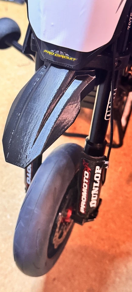 losi promoto mx Front Fender Plastics(Super Moto Style)￼￼ - Image 3 of 3