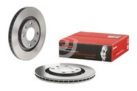 2X Brembo Bremsscheibe Prime Line - UV Coated 09.4987.21 FüR CitroËN Peugeot N5
