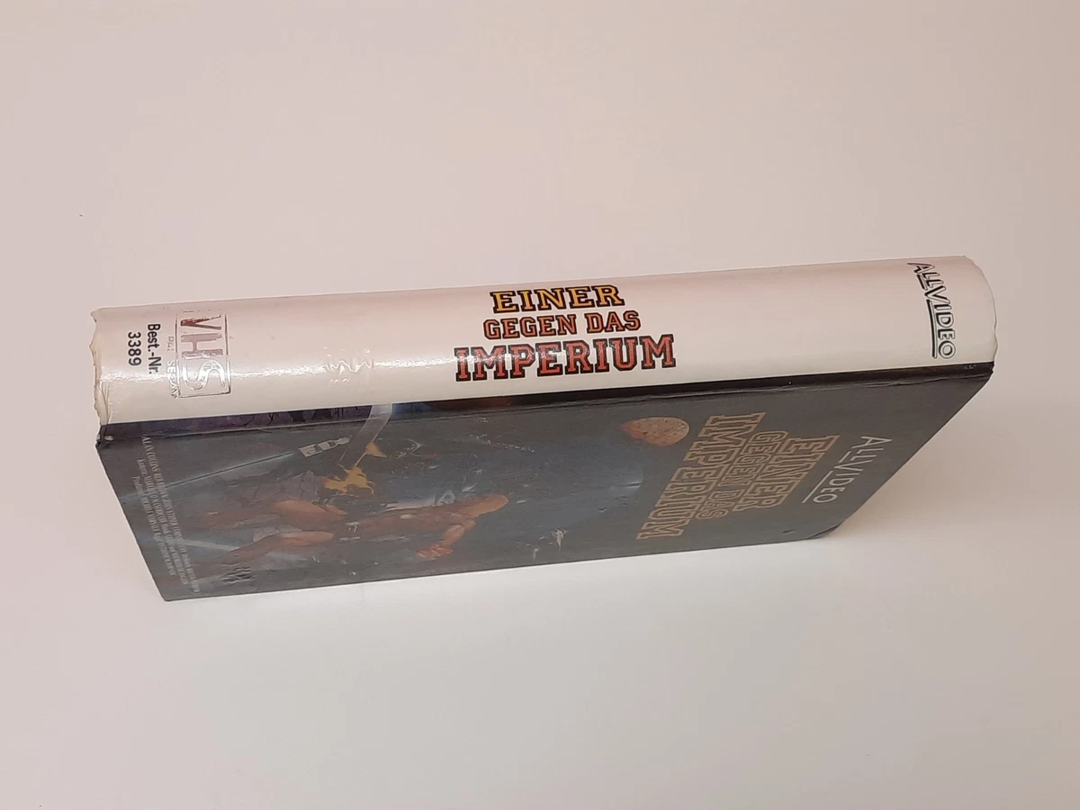 Einer gegen das Imperium 1983 VHS German PAL Video Hartbox Antonio Margheriti