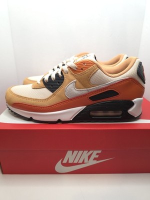 Nike Air Max 90 Sneaker Campfire Orange Mens Size 7.5M/9W  DM0029-800