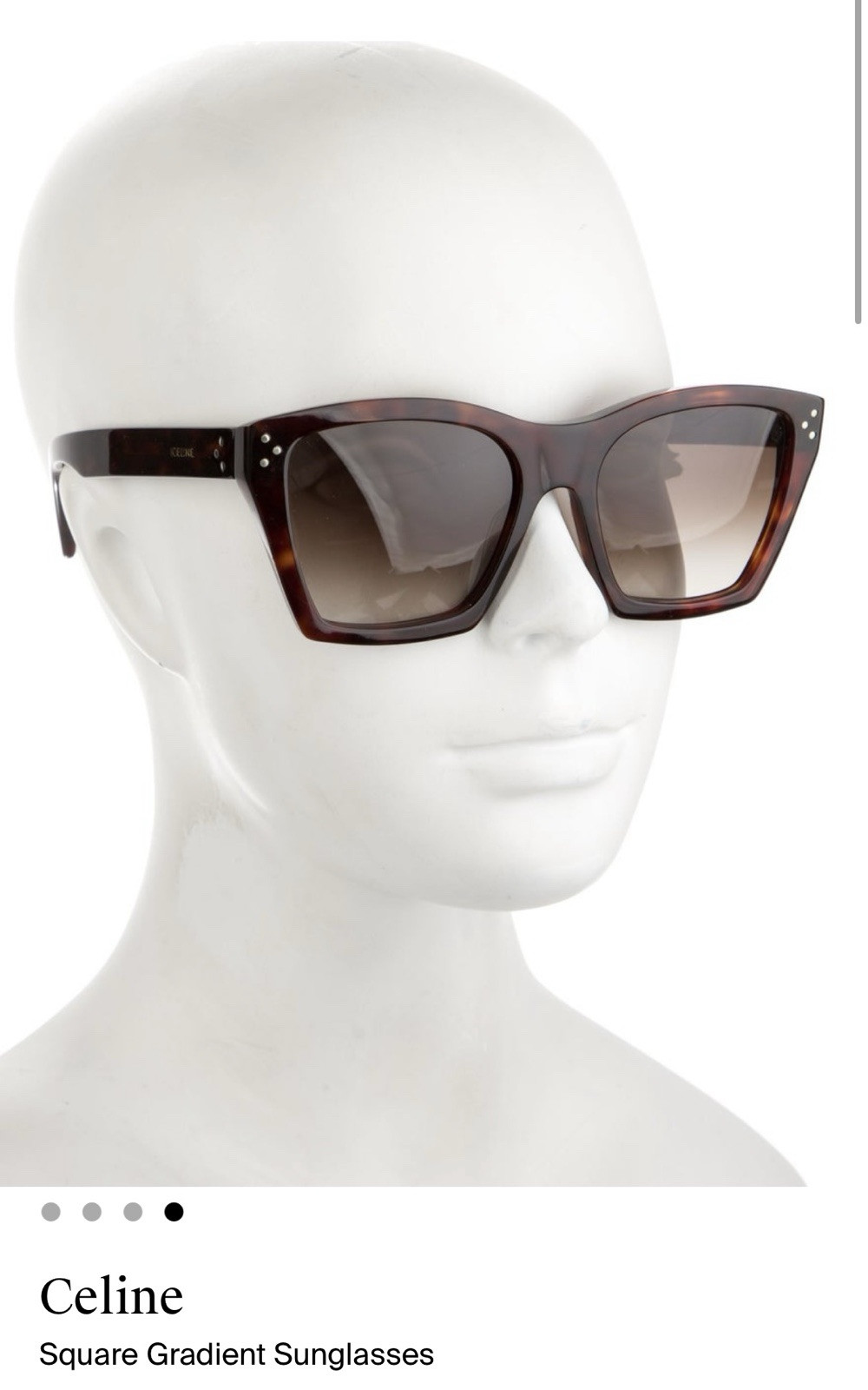 Celine Square Gradient Sunglasses - image 1