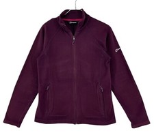 Berghaus Women's Full Zip High Neck Fleece Size UK:12 - M