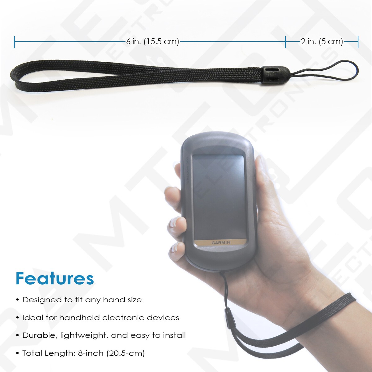 Universal Hand/Wrist Strap for Garmin Rino 110 120 130 530 530HCx
