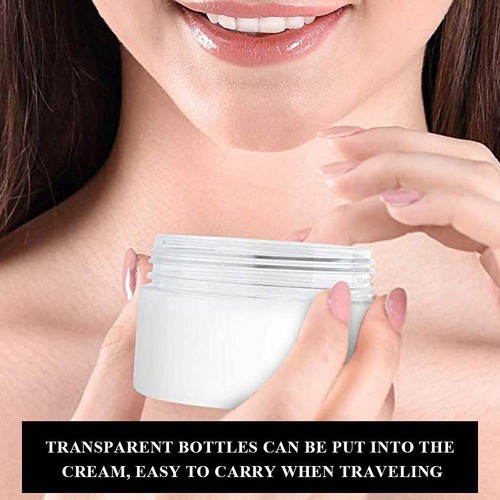 12Pcs kleine Dosen Mini Dosen 100ml/80g Leere Klare Kunststoff kleine Behälte... - Bild 7 von 7