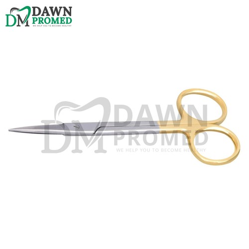 Tijeras de iris de grado alemán TC 4,5" acero inoxidable dental quirúrgico veterinario - Imagen 12 de 22