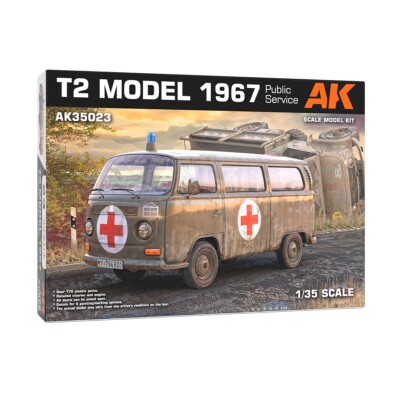 AK Interactive T2 Modell 1967 Öffentlicher Dienst AK35023