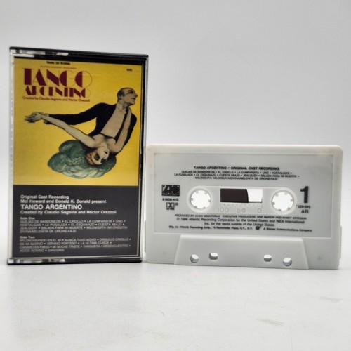 Tango Argentino Original Cast Recording Cassette 1986 Atlantic Warner - Picture 1 of 4