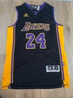 NBA Basketball Jersey Kobe Bryant 24 Los Angeles Lakers Throwback Swingman