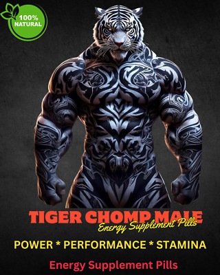 Tiger Chomp Stamina Booster 10 Pills Money Back Guarantee