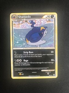 Pokemon Card Sharpedo 30/102 Triumphant Rare NM