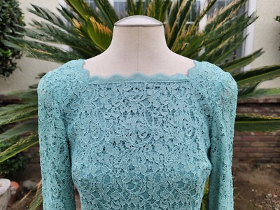 adrianna papell lace Mint dress Size 6 | eBay