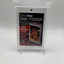 Ultra Pro One-Touch Thick Card 100pt Point Magnetic Card Holder UV Protection