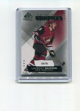 2015-16 SP Game Used Authentic Rookies Laurent Dauphin Rookie 4/76    233