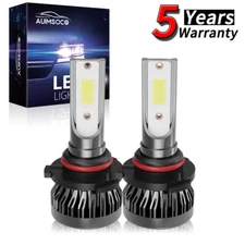 HB3 9005 LED Headlight Bulbs Conversion Kit High Beam 6500K White Super Bright