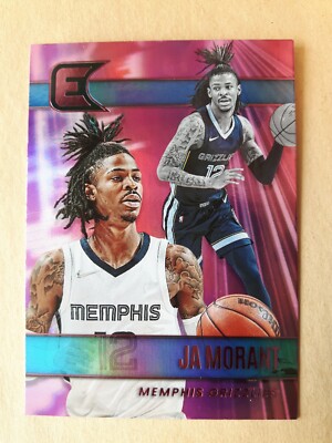 2021-22 PANINI CHRONICLES-ESSENTIALS-JA MORANT-PINK-NBA