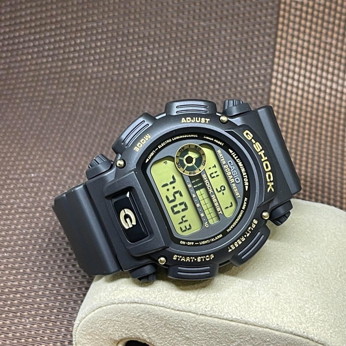Casio G-Shock DW-9052GBX-1A9 Black Digital Chronograph Quartz
