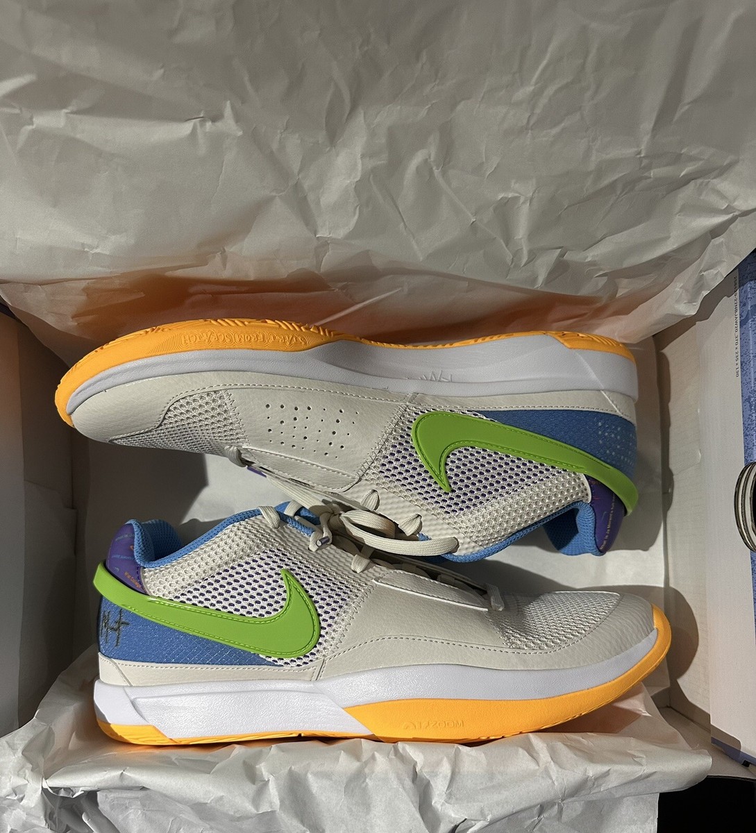 Nike Ja 1 Family Trivia Phantom Ja Morant DR8785-001 Men's Size