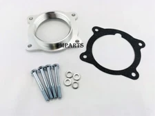 Silver Billet Throttle Body Spacer fit 08-13 Buick Enclave Cadillac CTS 3.0L 3.6