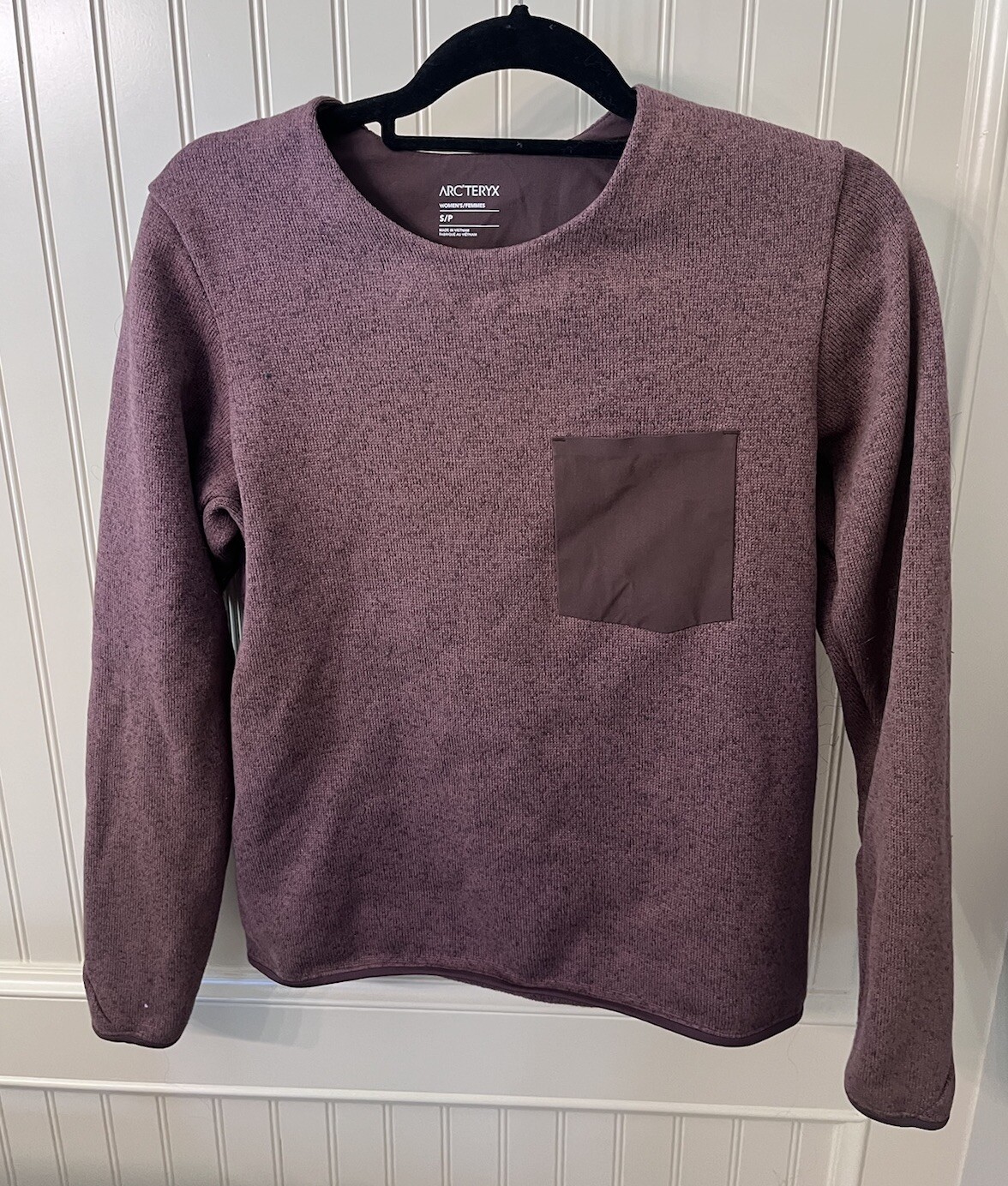 Arc'Teryx Maglione Maglia Covert Fleece Performance Maglione Inerzia Erica Piccolo