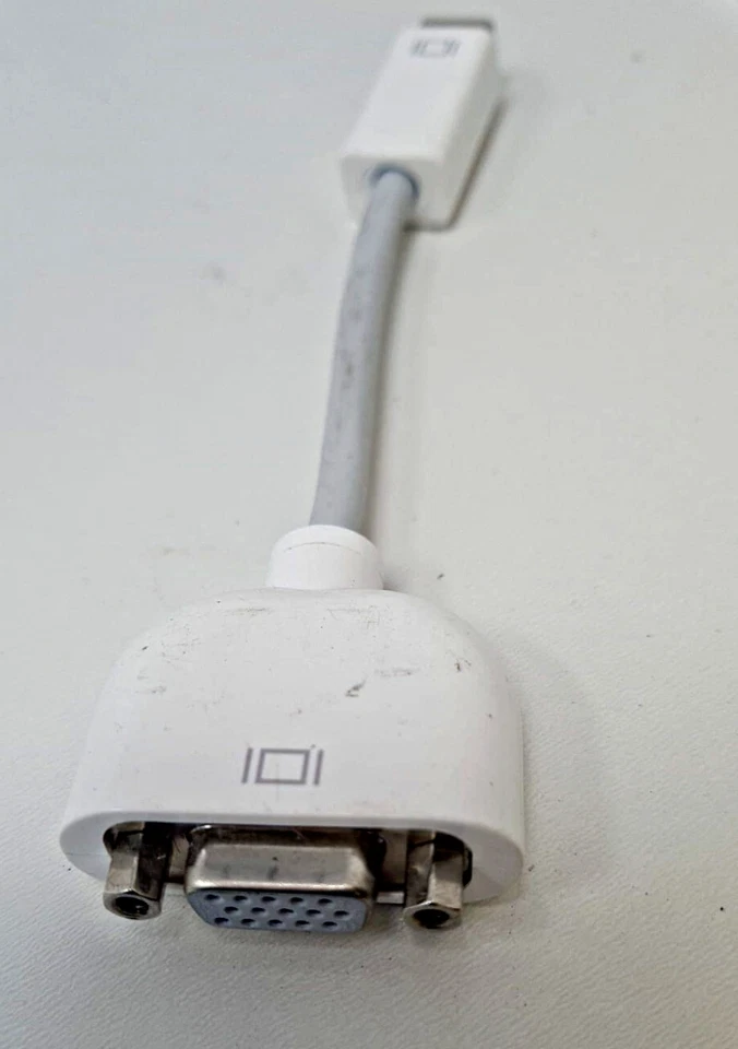Display Adapter Connector Cable Apple Mini DVI to VGA  for Macbook M9320G/A OEM - Image 3 of 4
