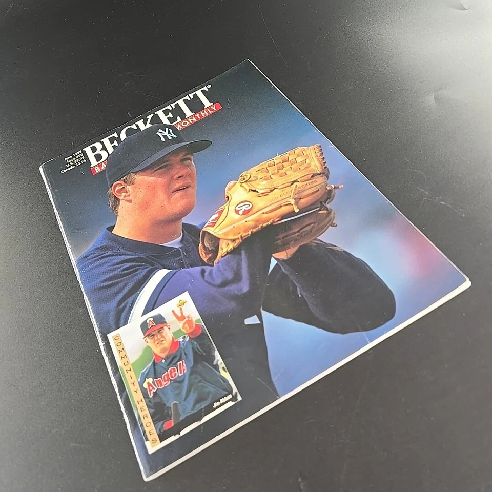 Guía de precios Beckett Monthly Jim Abbott / Bo Jackson Jun 1993 # 99 Foto 2 de 4