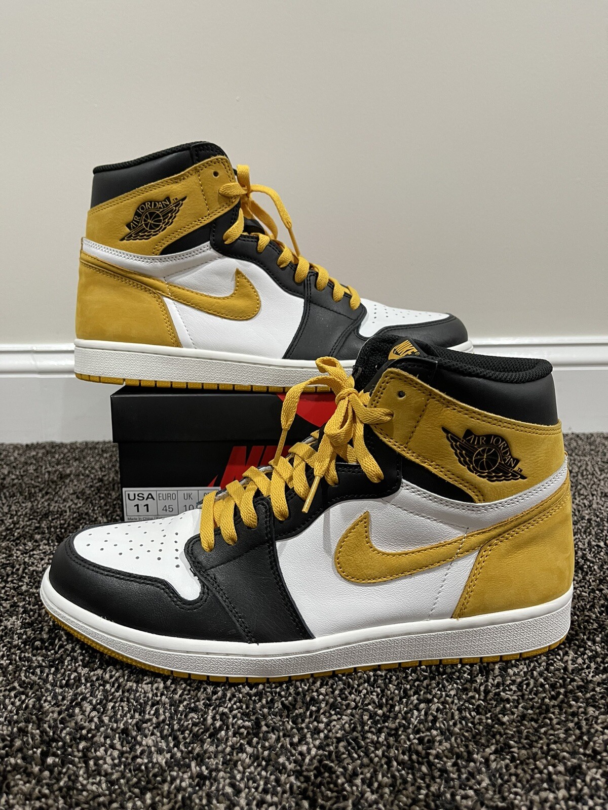 aj1 yellow ochre