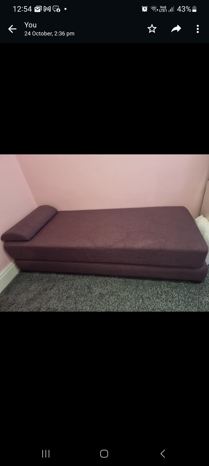 John Lewis Sofa bed / Day Bed condition used Still Gud Condition eBay