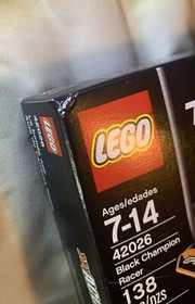 LEGO TECHNIC: Black Champion Racer (42026)