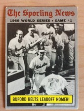 1970 TOPPS Baseball BUFORD BELTS #305 EX+